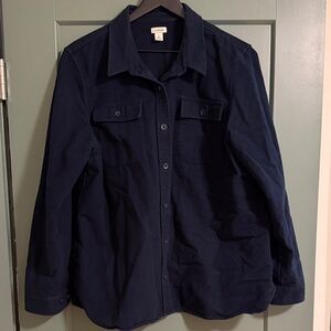 L.L. Bean Dark Blue Shirt